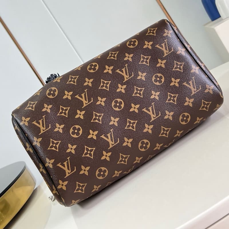 Louis Vuitton bags | LV Bags | Speedy Soft 30 Dark handbag |  21 × 17 × 30 cm | M12243 | 00014