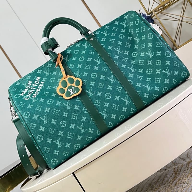 Louis Vuitton bags | LV Bags | KEEPALL BANDOULIERE 50 travel bag |  29 × 23 × 50 cm | M12687 | 00030