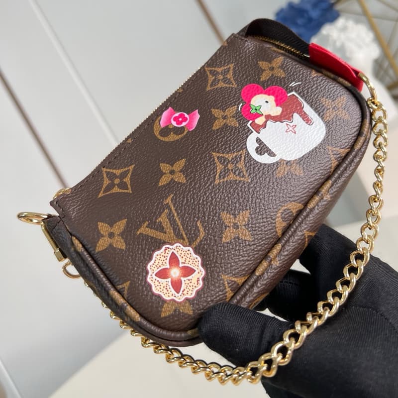 Louis Vuitton bags | LVs | Candy Factory series | Mini Pochette Accessoires Bag |  15.5×10.5×4cm | M12205 | 00051