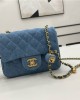 CHANEL bags | 22C | Denim Metallic Ball Mini | 18cm | AS1786 | 01015