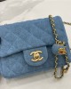 CHANEL bags | 22C | Denim Metallic Ball Mini | 18cm | AS1786 | 01015