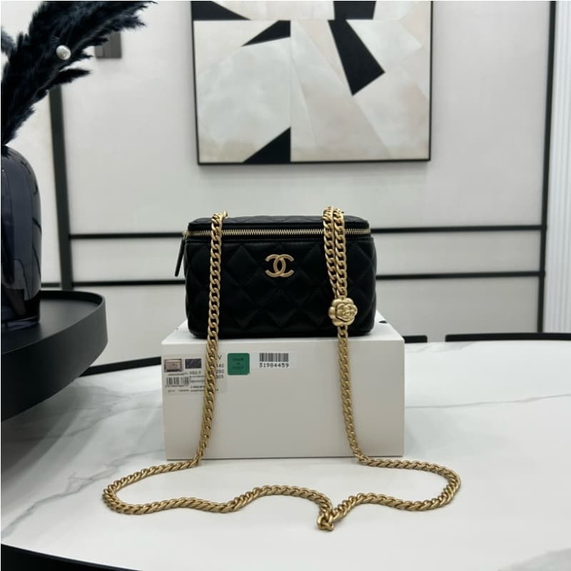 CHANEL bags | 23S | Camellia Adjustable Buckle Long Box | 17cm | A68140 | 01023