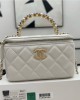 CHANEL bags | Pearl Handle Long Box Bag | 17cm | A96057 | 01036