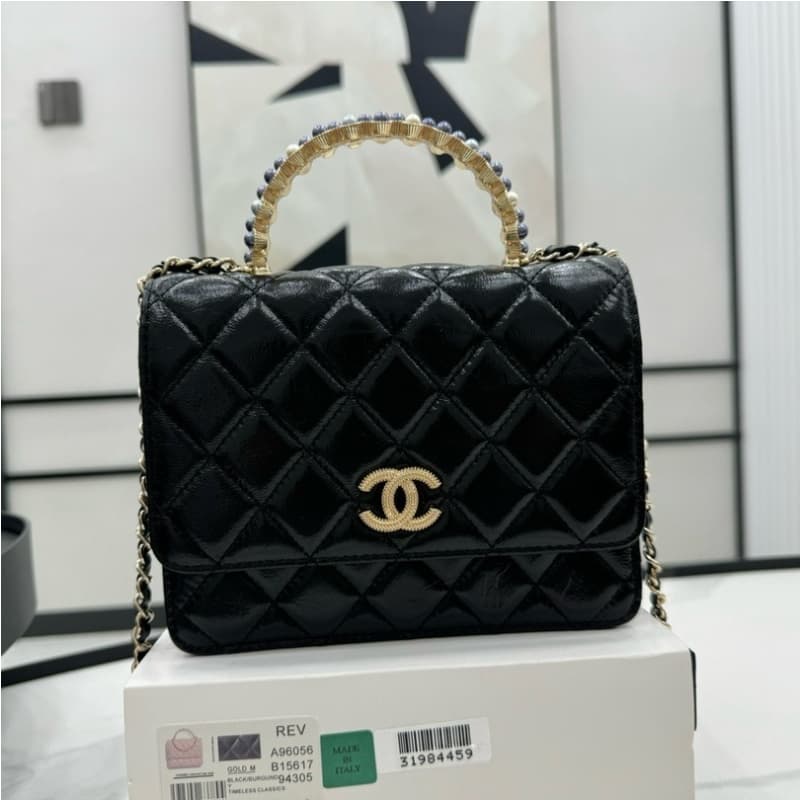 CHANEL bags | Pearl Handle Long Box Bag | 15cm | A96056 | 01039