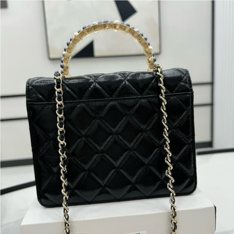 CHANEL bags | Pearl Handle Long Box Bag | 15cm | A96056 | 01039