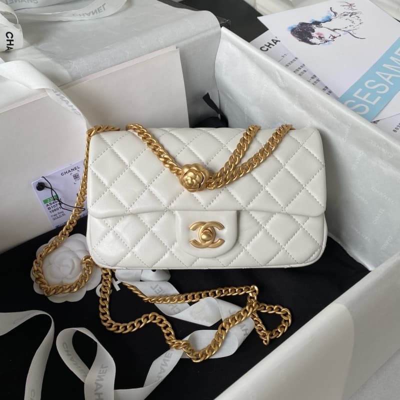 CHANEL bags | 243S | Camellia Adjuster Buckle Series | 13×20×7cm | AS4041 | 01047