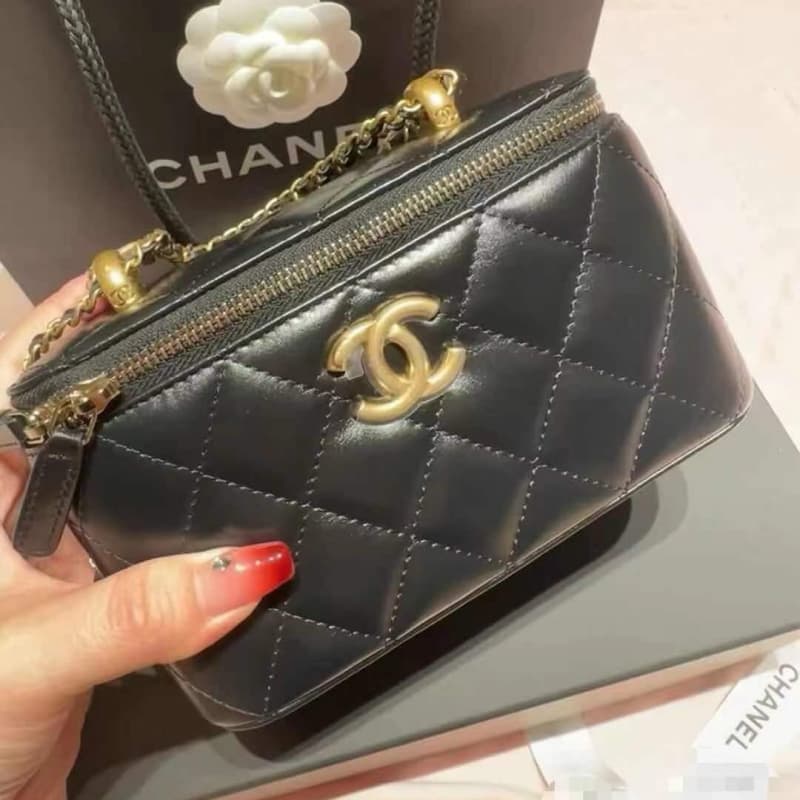 CHANEL bags | 24C | Double Gold Ball Box | 01051