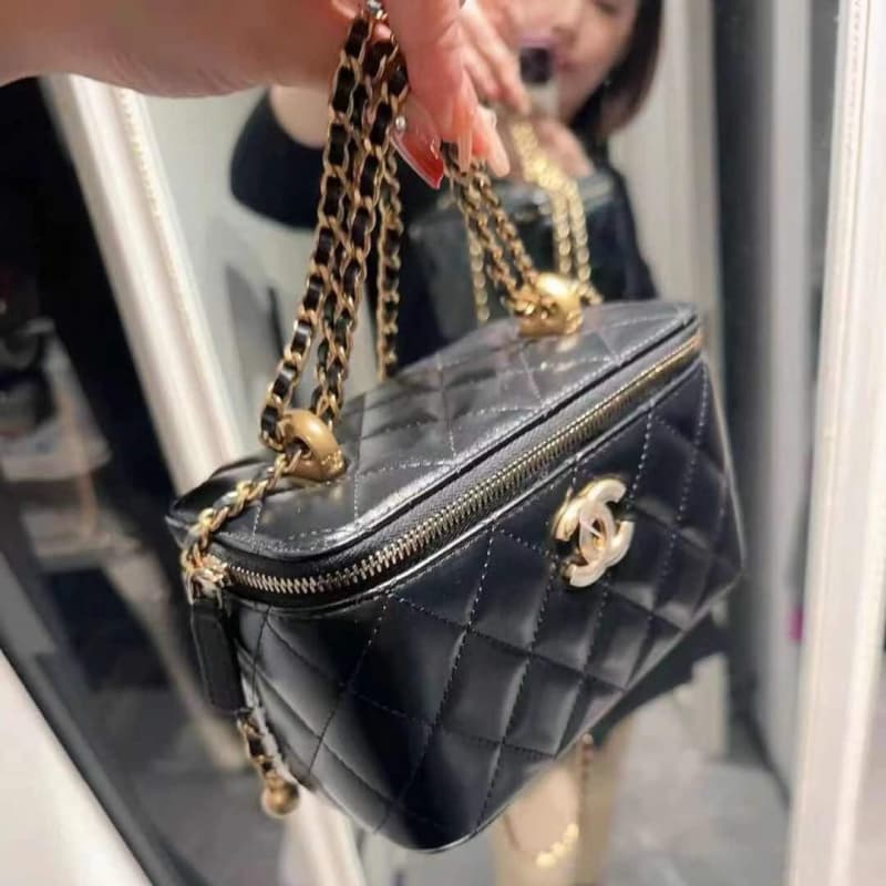 CHANEL bags | 24C | Double Gold Ball Box | 01051