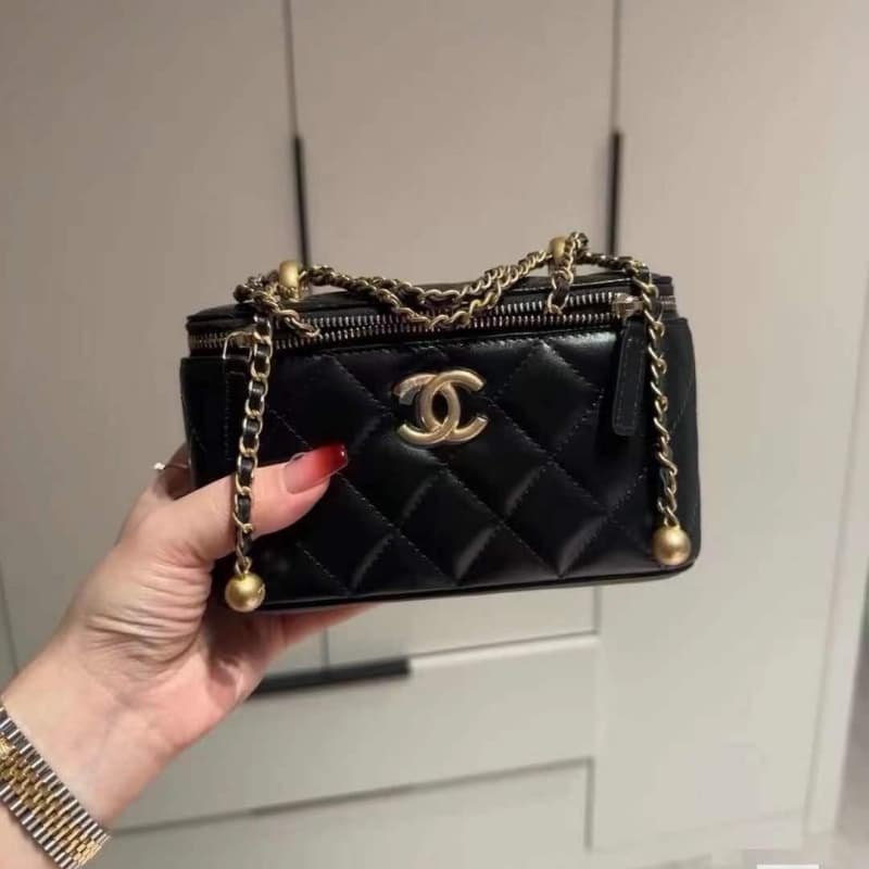 CHANEL bags | 24C | Double Gold Ball Box | 01051