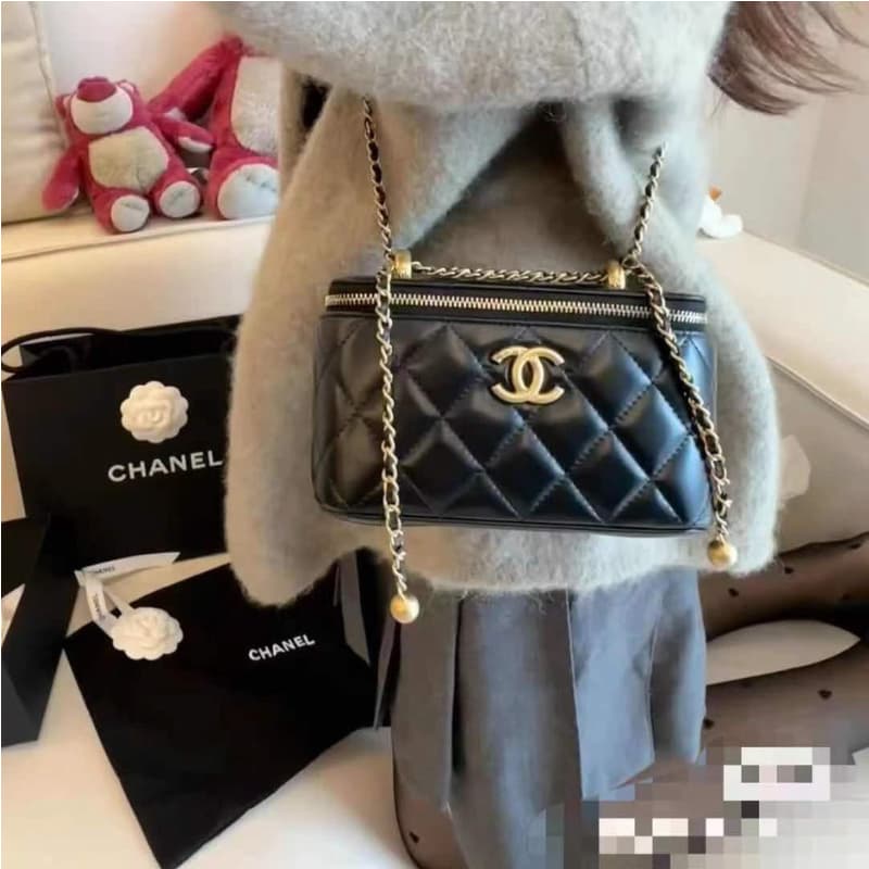 CHANEL bags | 24C | Double Gold Ball Box | 01051