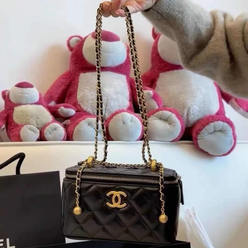 CHANEL bags | 24C | Double Gold Ball Box | 01051