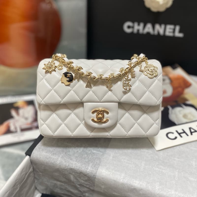 CHANEL bags | Mini CF | Classic Quilted Flap Bag | 20×12×6cm | AS2326 | 01061