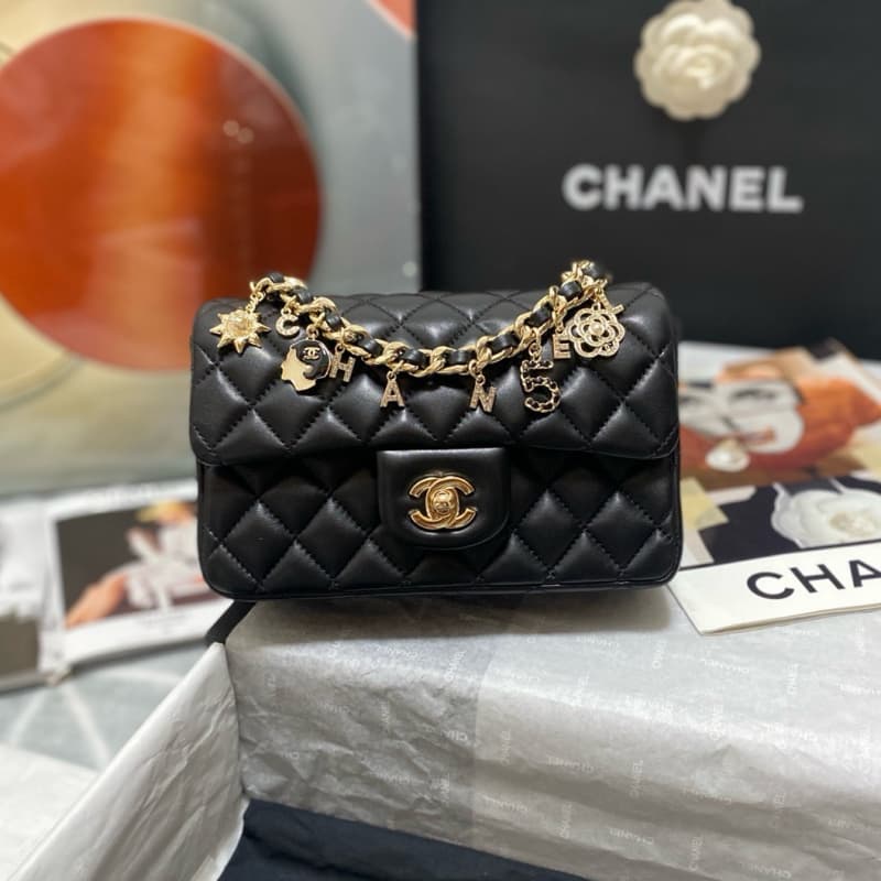 CHANEL bags | Mini CF | Classic Quilted Flap Bag | 20×12×6cm | AS2326 | 01061