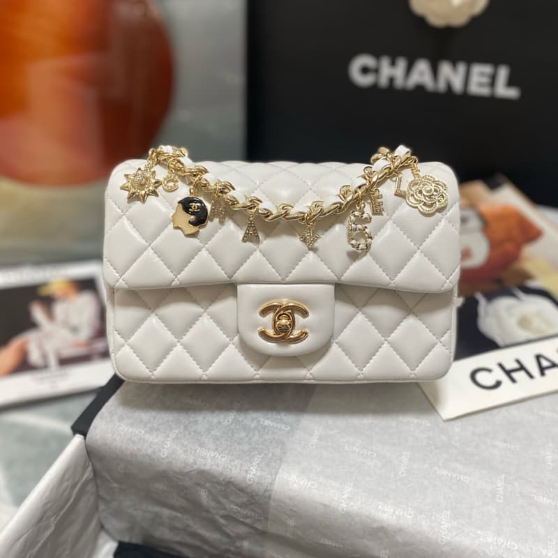 CHANEL bags | Mini CF | Classic Quilted Flap Bag | 20×12×6cm | AS2326 | 01061