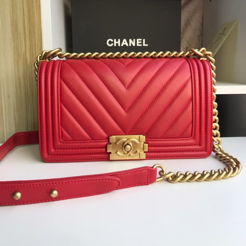 CHANEL bags | V-grid | sheepskin | 25cm | 67086 | 01076