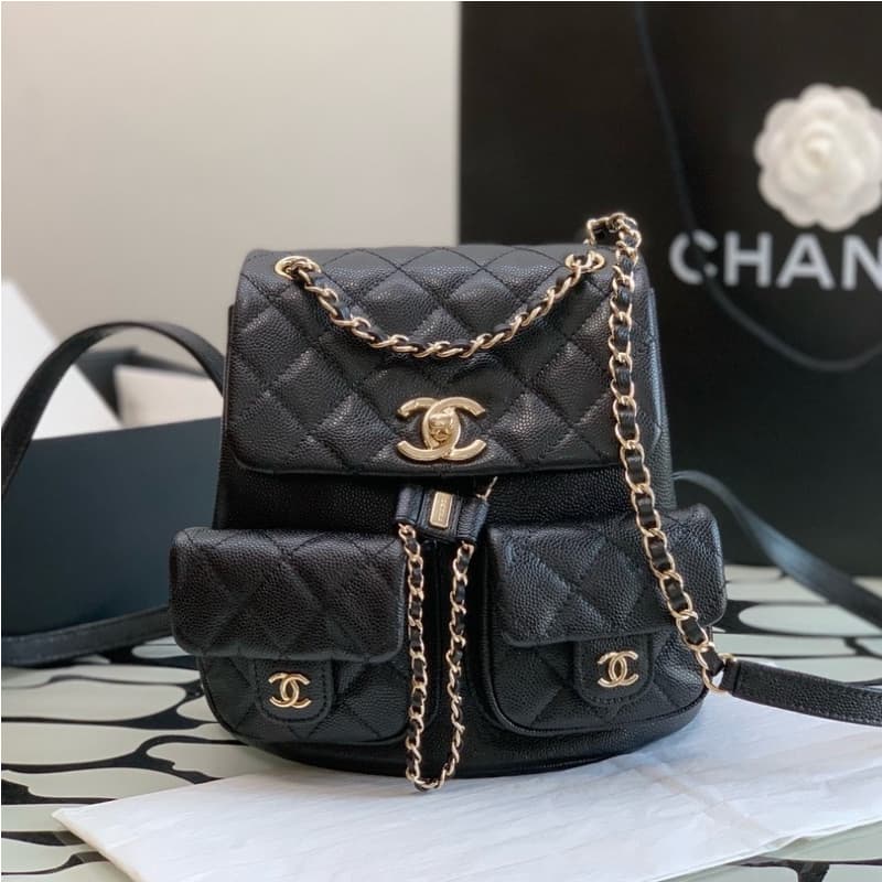 CHANEL bags | 23P | double backpack | 21×20×12 cm | 99235 | 01083