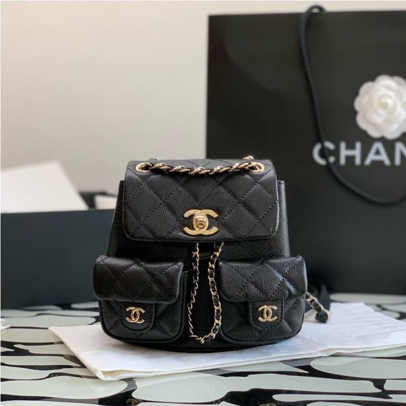 CHANEL bags | 23P | 24k Gold-Plated Champagne Gold Hardware | 17.5×16.5×10 cm | 99234 | 01084