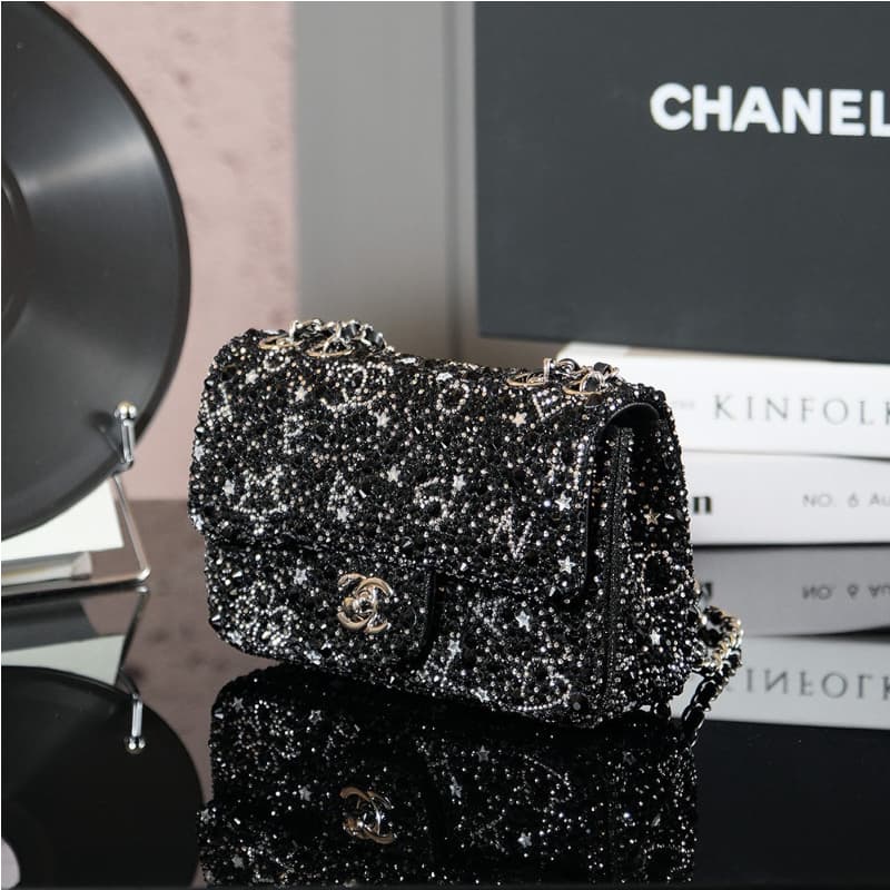 CHANEL bags | 24K | Full Diamond Series | Limited edition series | 10×20×7 cm | 01097