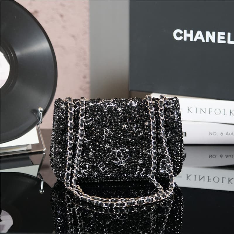 CHANEL bags | 24K | Full Diamond Series | Limited edition series | 10×20×7 cm | 01097