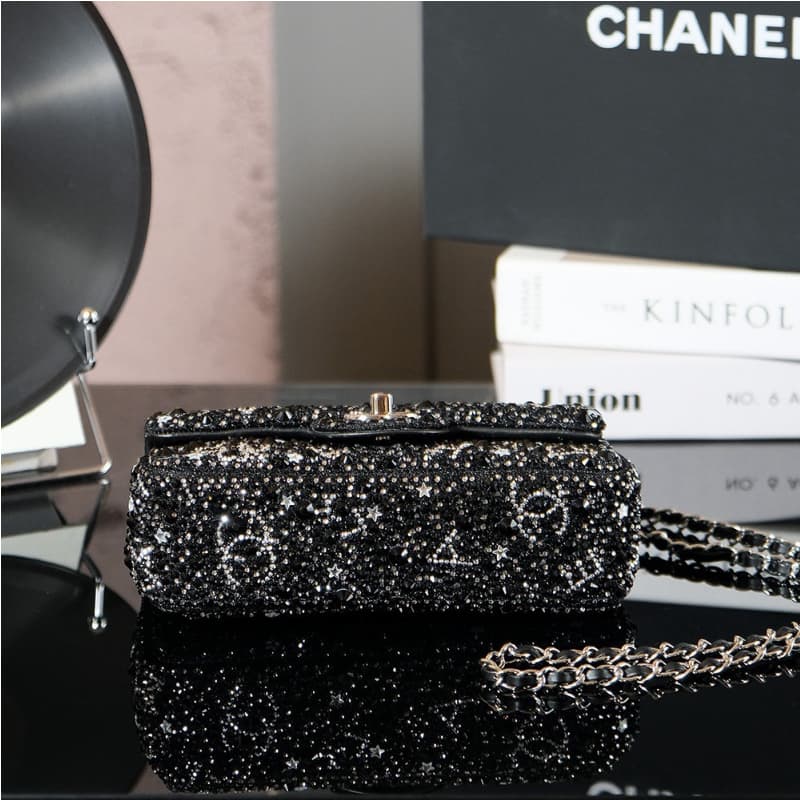 CHANEL bags | 24K | Full Diamond Series | Limited edition series | 10×20×7 cm | 01097