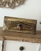 CHANEL bags | Vintage Crocodile Embossed | Clutch Evening Bag | 30×13×4 cm | A2217 | 01098