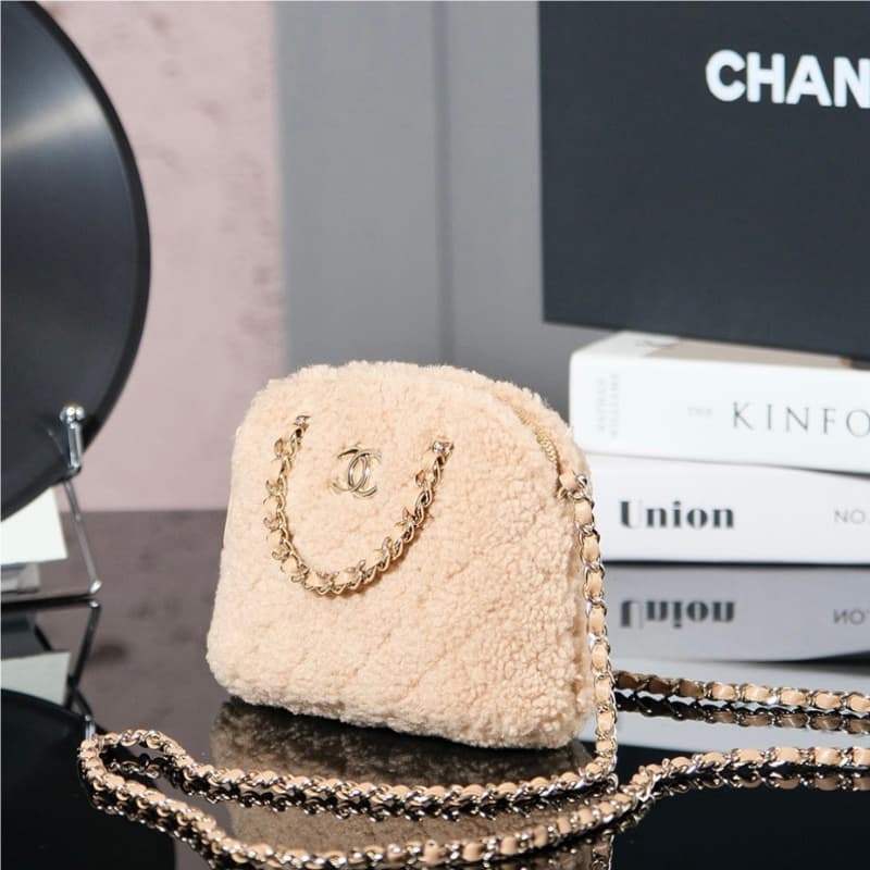 CHANEL bags | 24B | wool felt shell bag  | 11×16×5.5 cm | AS3354 | 01101