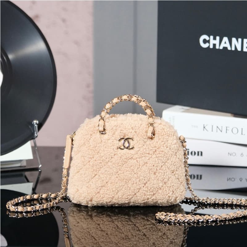 CHANEL bags | 24B | wool felt shell bag  | 11×16×5.5 cm | AS3354 | 01101