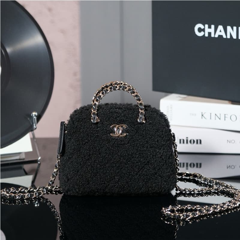 CHANEL bags | 24B | wool felt shell bag  | 11×16×5.5 cm | AS3354 | 01101