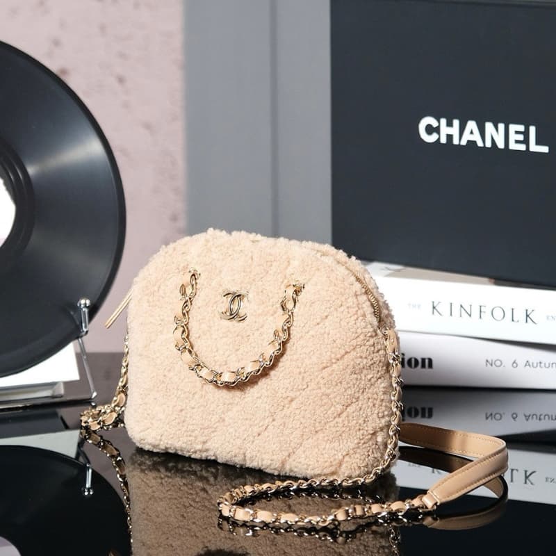 CHANEL bags | 24B | wool felt shell bag | 15×20×6 cm | AS5130 | 01102