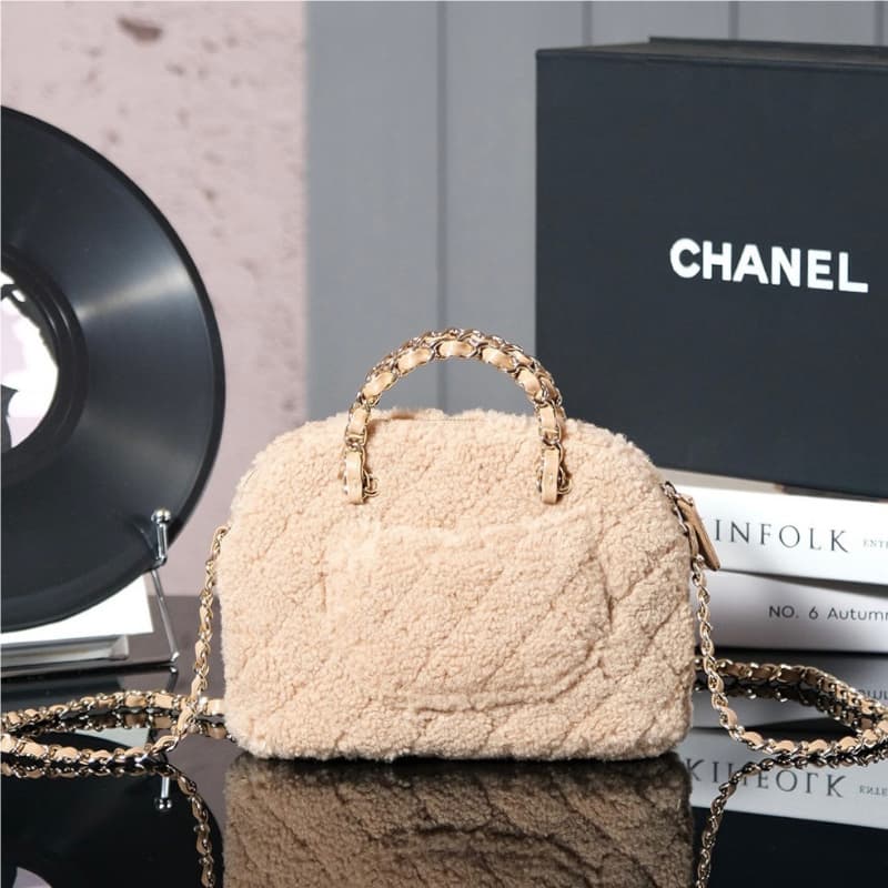 CHANEL bags | 24B | wool felt shell bag | 15×20×6 cm | AS5130 | 01102