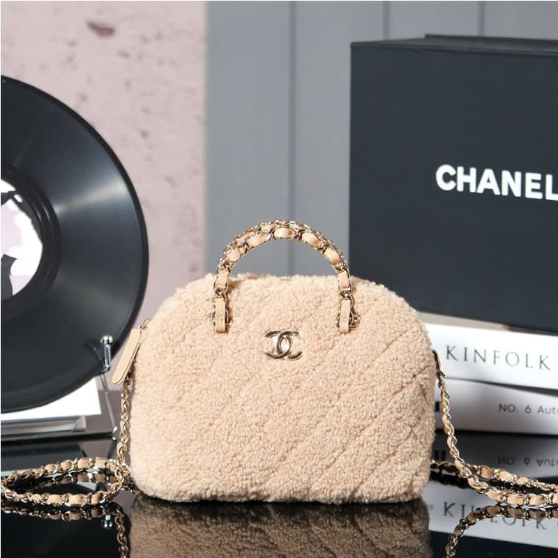 CHANEL bags | 24B | wool felt shell bag | 15×20×6 cm | AS5130 | 01102