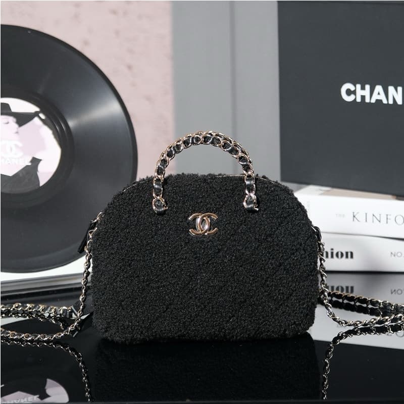 CHANEL bags | 24B | wool felt shell bag | 15×20×6 cm | AS5130 | 01102