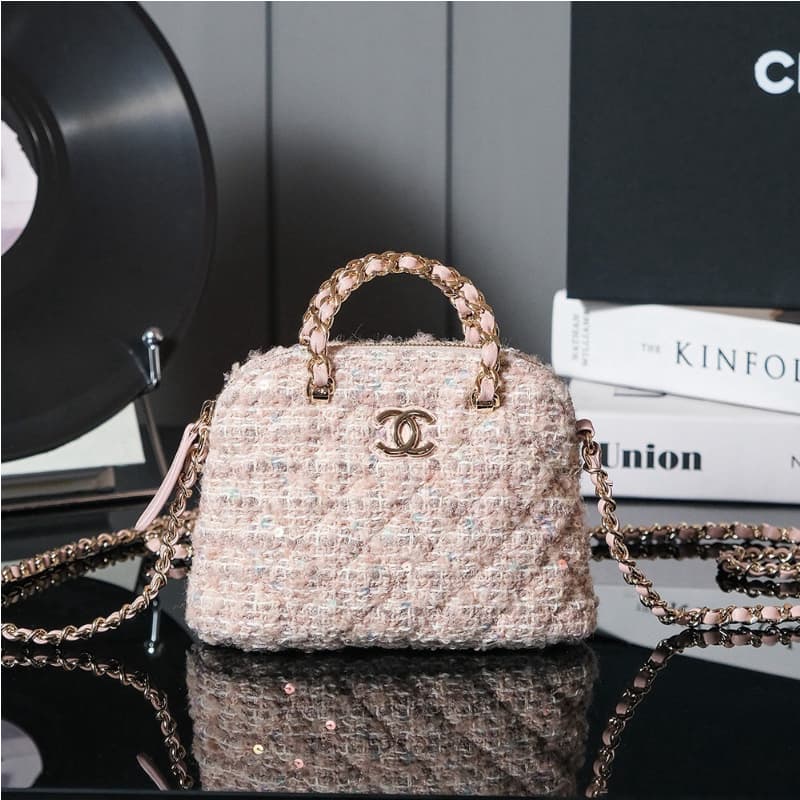 CHANEL bags | 24B | wool felt shell bag | 11×16×5.5 cm | AS3354 | 01103