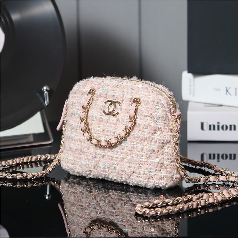 CHANEL bags | 24B | wool felt shell bag | 11×16×5.5 cm | AS3354 | 01103