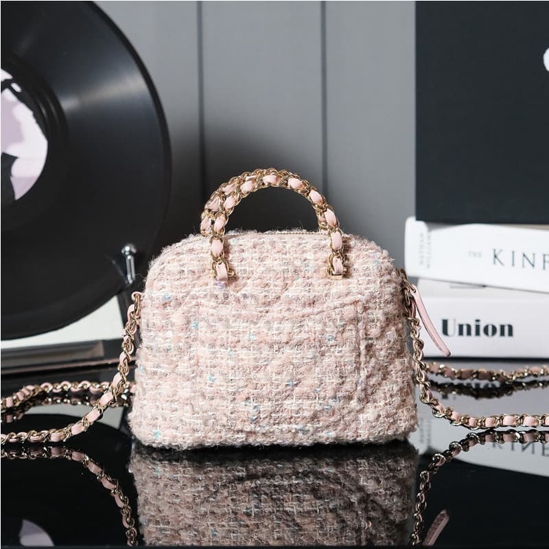 CHANEL bags | 24B | wool felt shell bag | 11×16×5.5 cm | AS3354 | 01103