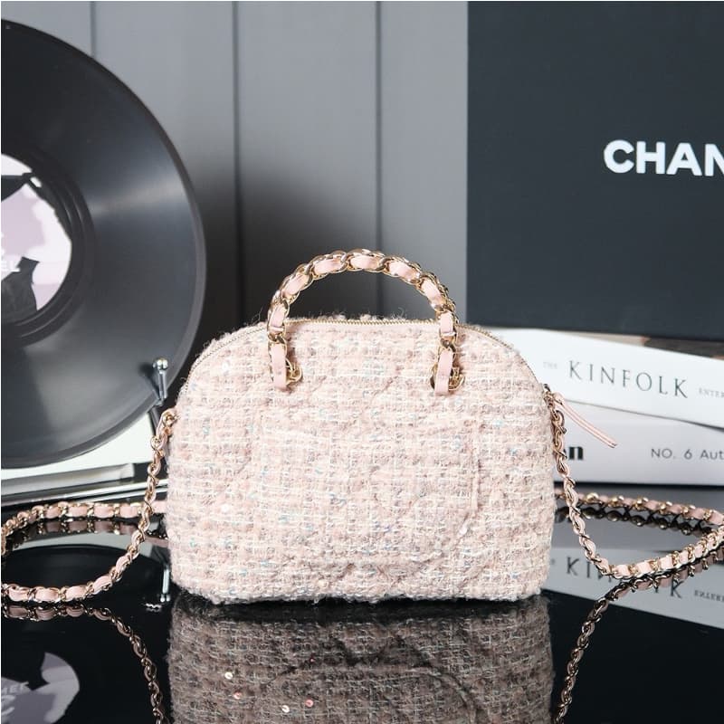 CHANEL bags | 24B | 24B wool felt shell bag | 15×20×6 cm | AS5130 | 01104