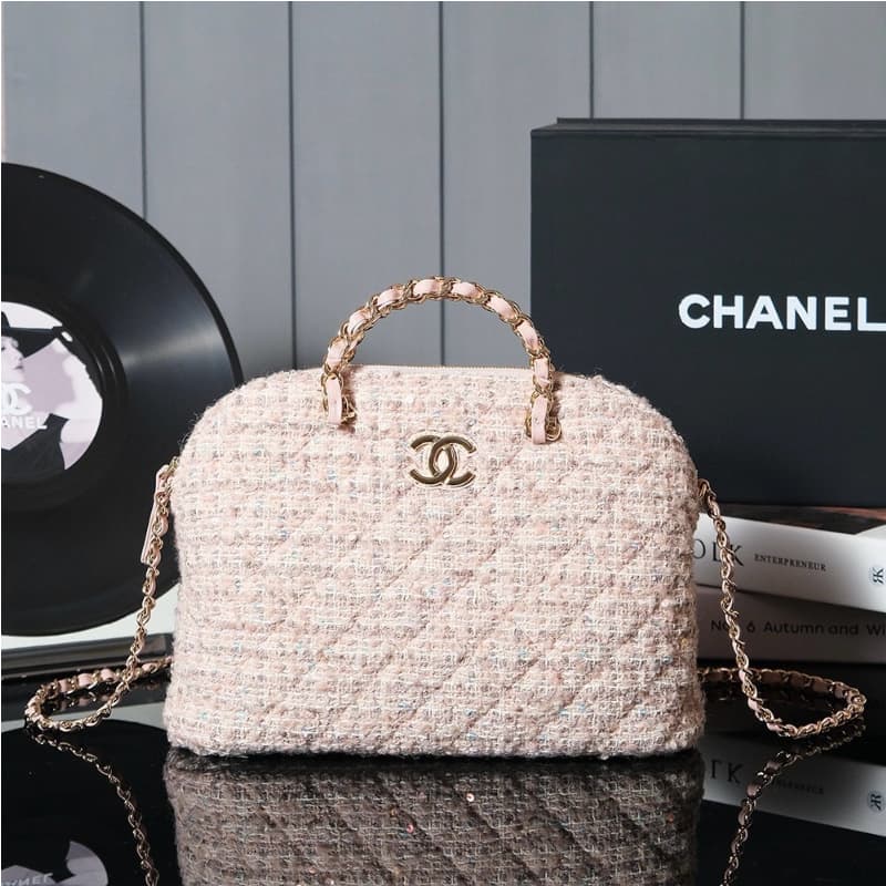 CHANEL bags | 24B | wool felt shell bag | 20.5×28.5×7 cm | AS3969 | 01105