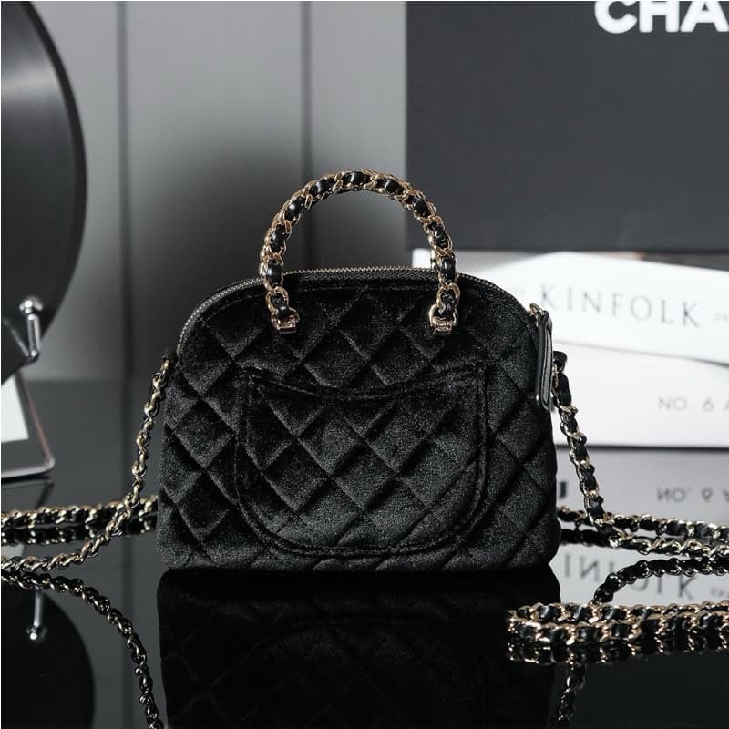 CHANEL bags | 24B | Spring/Summer New Oiled Leather Shell Bag | 11×16×5.5 cm | AS3354 | 01106