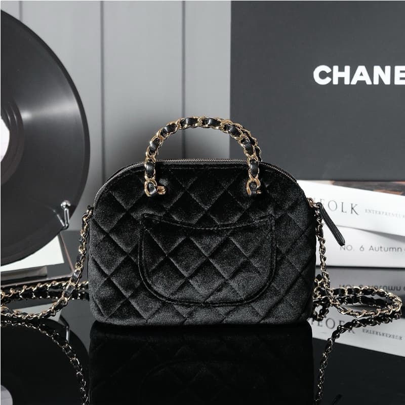 CHANEL bags | 24B | Spring/Summer New Oiled Leather Shell Bag | 15×20×6 cm | AS5130 | 01107