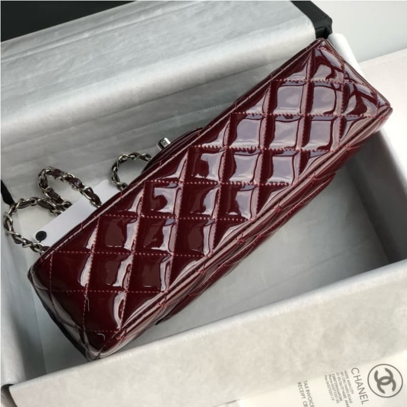 CHANEL bags | CF Quilted Patent Leather Bag | 25cm | 1112 | 01128