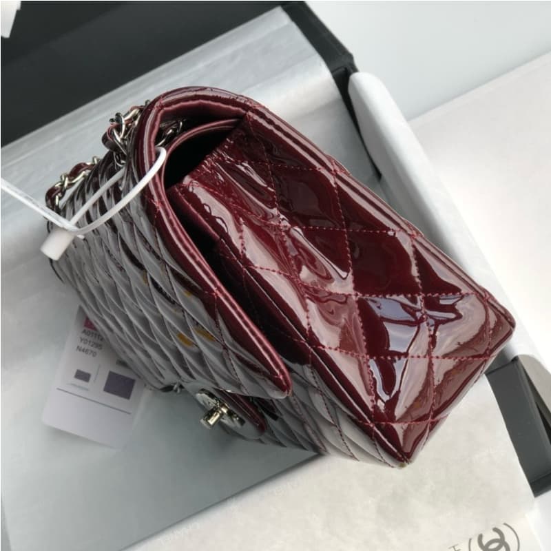 CHANEL bags | CF Quilted Patent Leather Bag | 25cm | 1112 | 01128