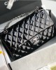 CHANEL bags | CF Quilted Patent Leather Bag | 25cm | 1112 | 01128