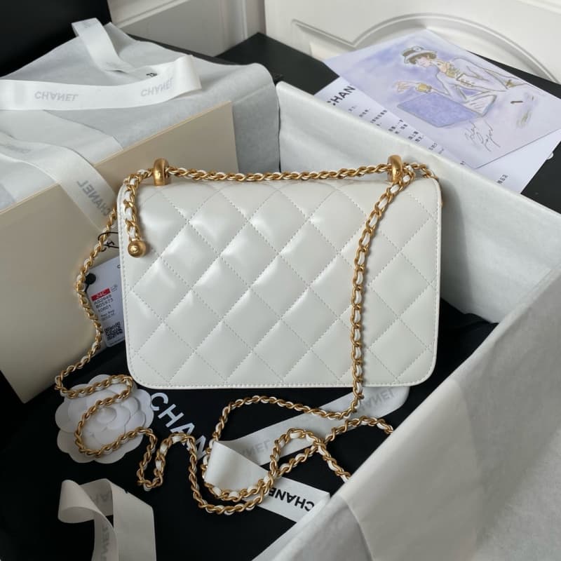 CHANEL bags | 24C | Double Mini Gold Ball Bag | 22×14.5×8 cm | AS2649 | 01130