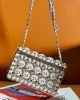 CHANEL bags | 23CF | Handmade Pearl Carved Metal Bag | 17 cm |  01133