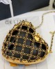 CHANEL bags | 23s | Heart-Shaped Cut-Out Evening Bag | 12×11×3 cm | AS4027 | 01135