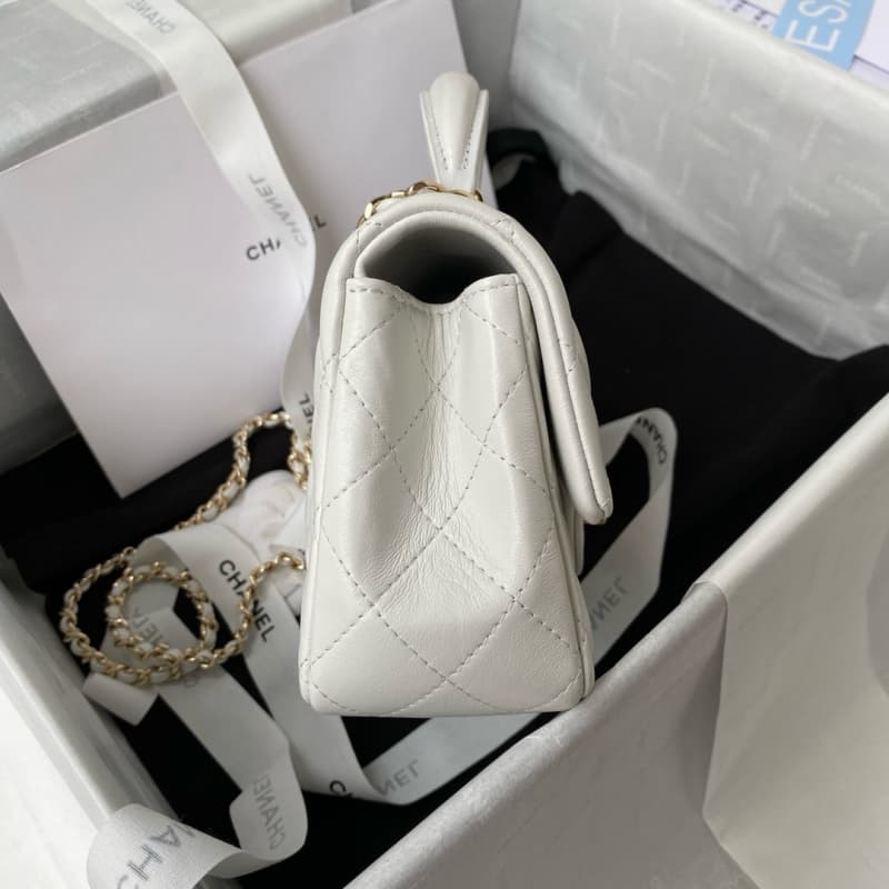 CHANEL bags | 21K | Mini CF Handle Handbag | 20×12×6 cm | AS2431 | 01140