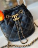 CHANEL bags | Bucket Bag | vintage drawstring button bag | 21×24×14 cm | AS2057 | 01141