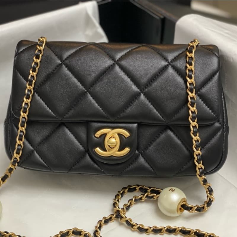 CHANEL bags | 24S Pearl Mini CF Flap Bag | AS4861 | 13×20.5×6.5cm | 01155