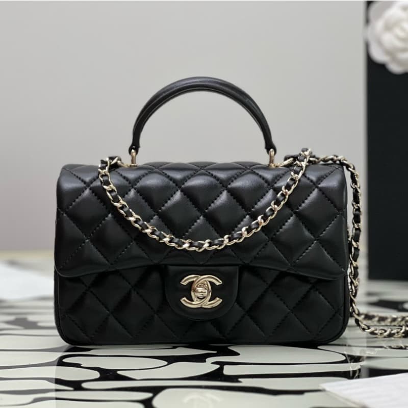 CHANEL bags | 24A early spring new style CF handle large mini | 99257 | 20×9×13cm | 01159