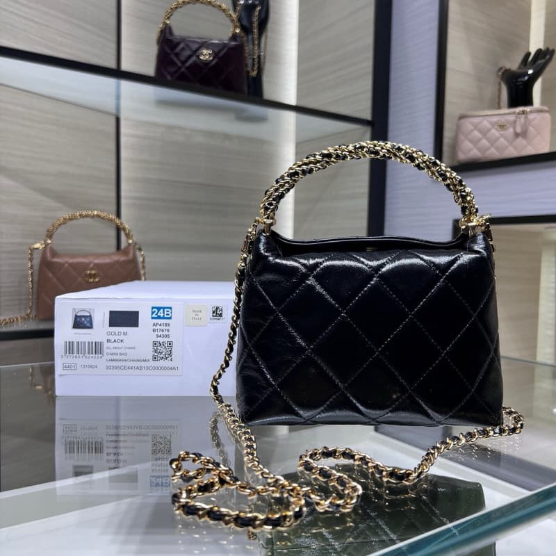 CHANEL bags | 24B Series Chain Lunchbox Bag | AP4489Y | 18.5×13×7cm | 01171